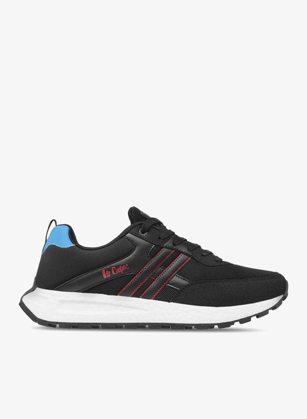 3Sh132 Elegance Redefined: Men's Panelled Low-Top Sneakers - Image 1