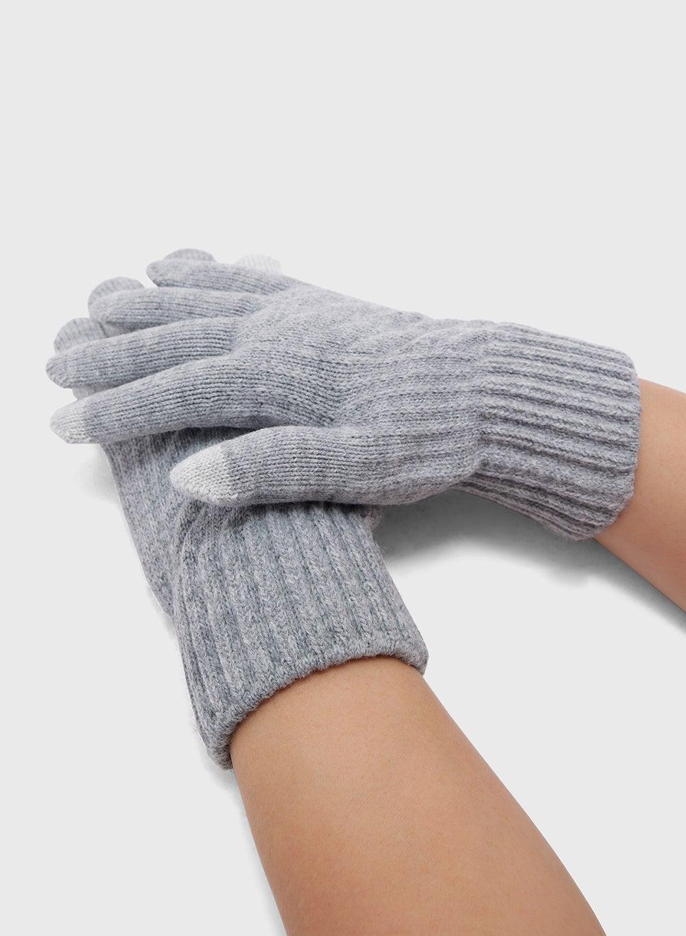 Robert Wood Elegant Knitted Men's Gloves - Image 1