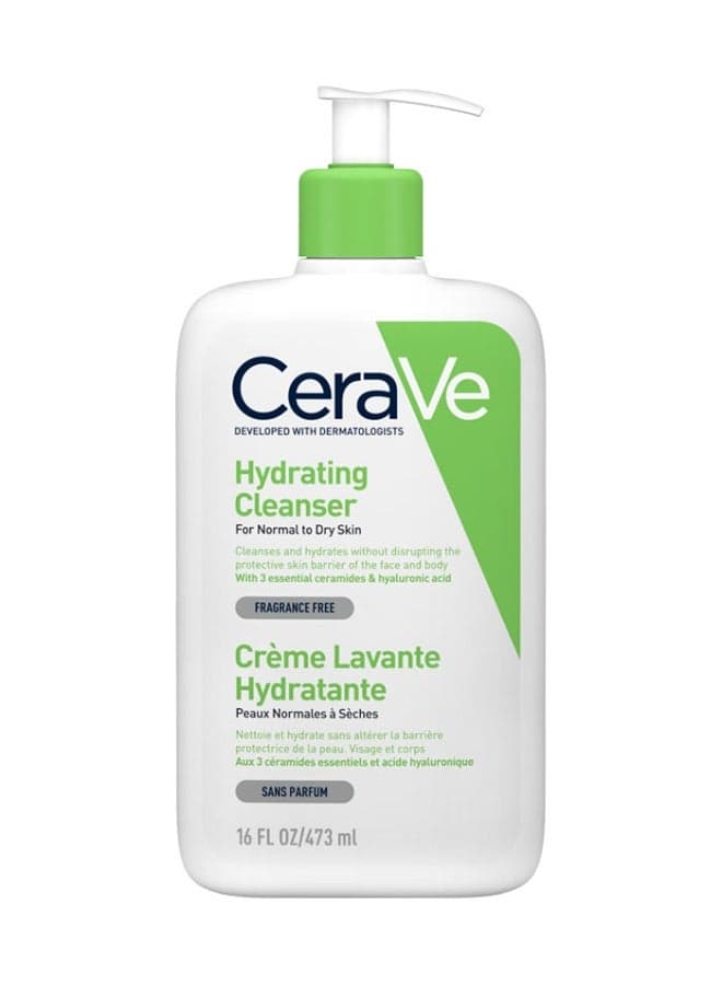 CeraVe Hydrating Glow Cleanser with Hyaluronic 473Ml - Image 1