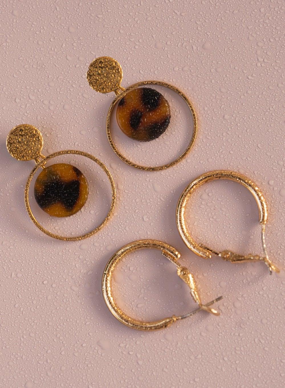 AMICA Exclusive Elegance Earrings Set of 2 - Image 1