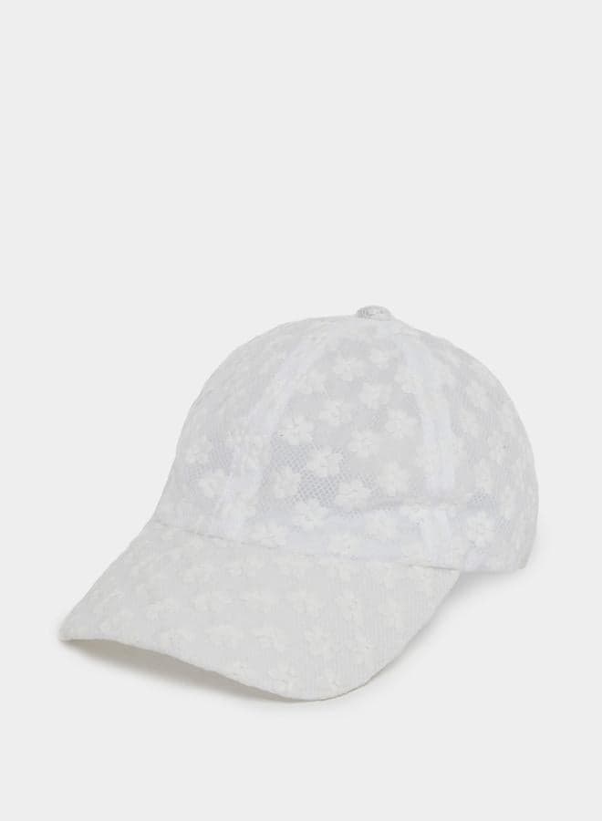Styli Floral Embroidered Women's Baseball Cap - Image 1