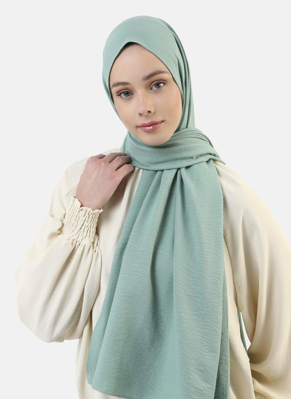 Green Almond Modanisa Shawl - Elegance for Men - Image 1