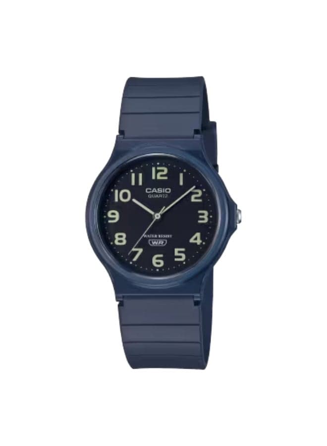 CASIO Elegant Blue Resin Analog Watch MQ-24UC-2BDF - Image 1