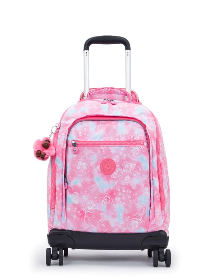 Kipling New Zea Garden Clouds - Versatile Large Wheeled Backpack - Image 1