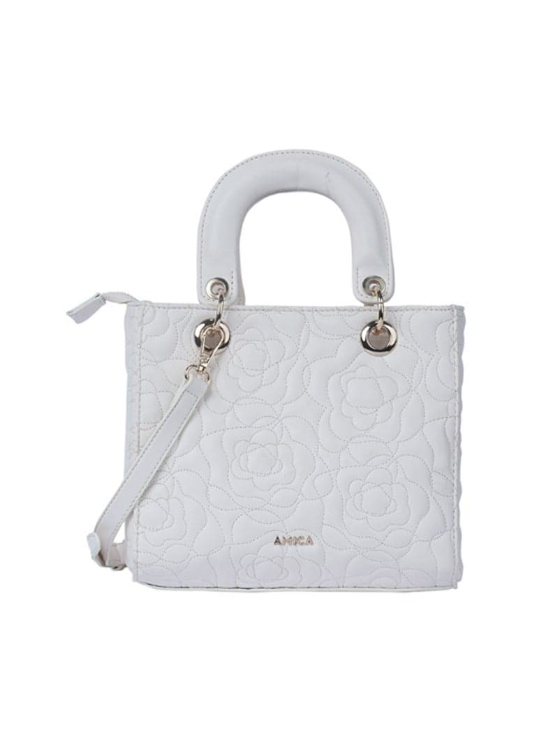 AMICA Silene Floral Leather Crossbody: Elegance on the Go - Image 1