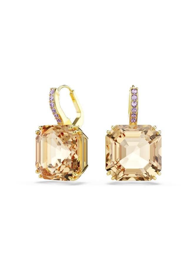 SWAROVSKI Millenia Gold-Tone Crystal Drop Earrings - Image 1