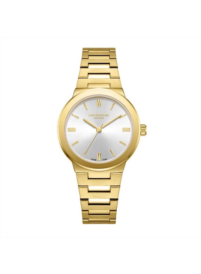 Lee Cooper Elegance LC08133.130 Women's 32mm Gold Analog Watch - Image 1