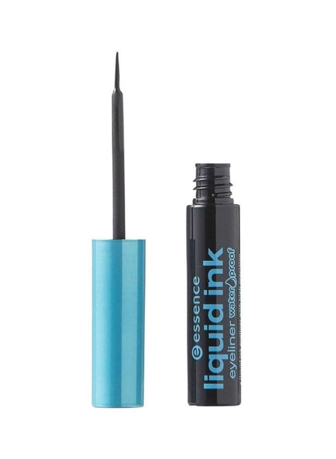 Smudge-Proof Liquid Ink Eyeliner in Black - Image 1