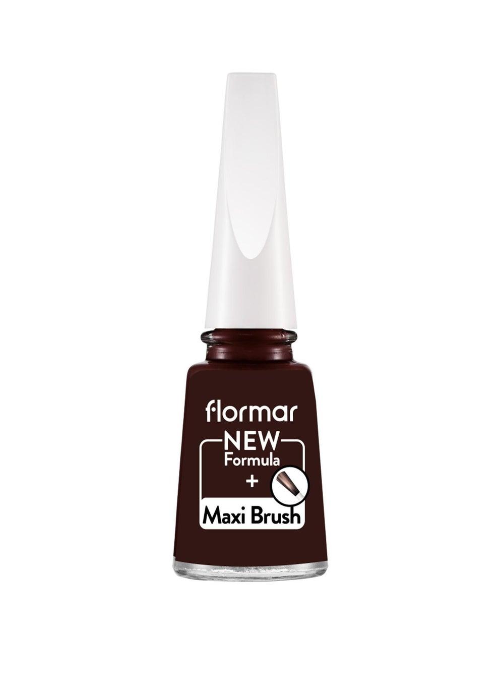 Flormar 306 Lost In Bordeaux - Dazzling Nail Enamel - Image 1