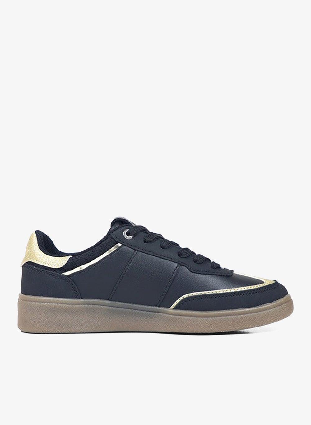 SEATTLE GPW5217080003 Women's Black Lace-Up Sneakers - Image 1