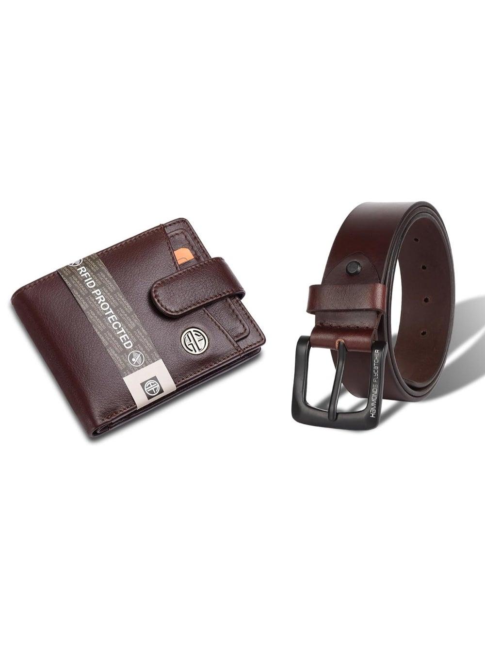 HAMMONDS FLYCATCHER Elite Leather Gift Set GS502_8001_LNBR - Image 1