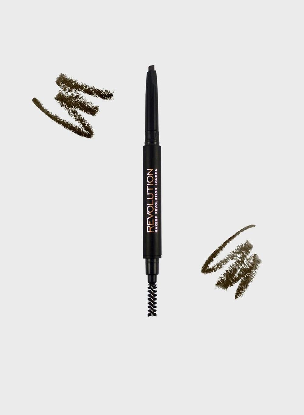 Duo Brow Pencil in Medium Brown - Dual Perfection - Image 1