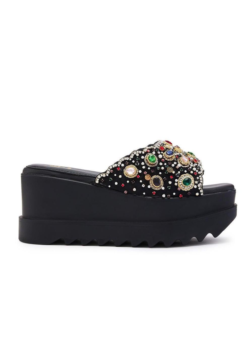 Anaar Spirit Sisters Premium Wedge Sandals for Women - Image 1