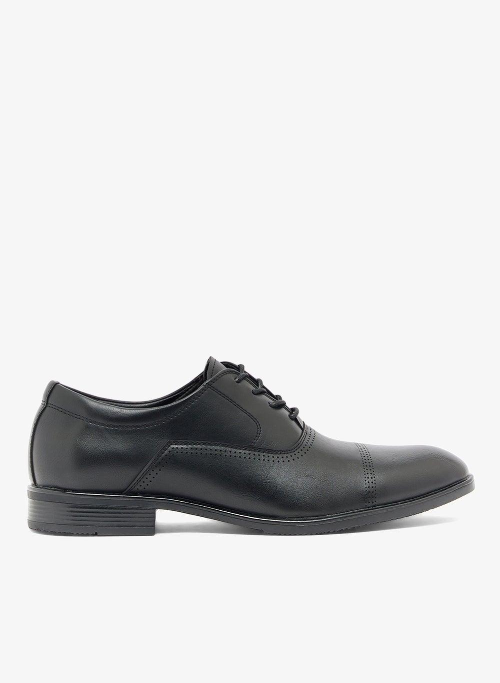 Elegant Black Oxford Gx1434 Formal Lace-Ups - Image 1