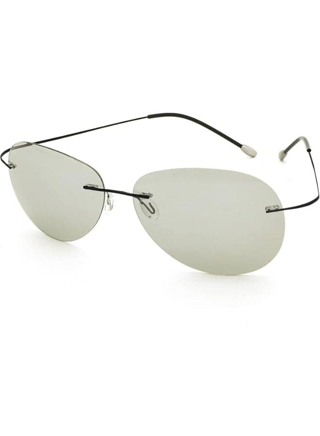 Lee Cooper LC3048C01 Elegant Grey Mirror Sunglasses 60mm - Image 1