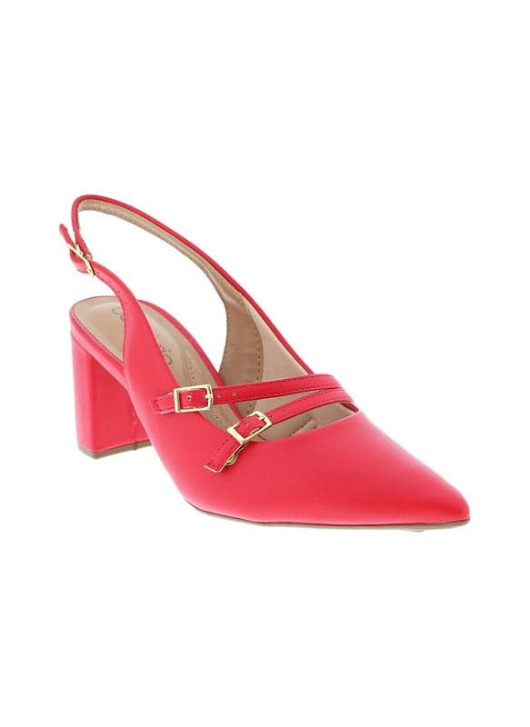 Chic Red High Heel Pumps – Elegance Meets Comfort - Image 1