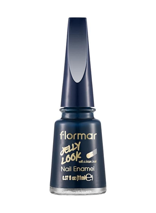 Flormar JL18 Ocean Blue Jelly Shine Nail Polish - Image 1