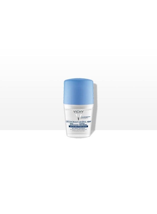 Vichy Mineralize 48hr Gentle Deodorant 50ml - Image 1