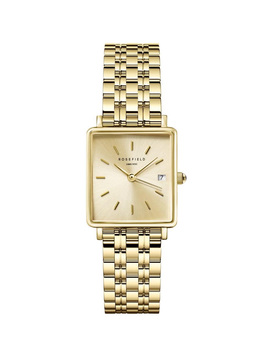 RoseField Boxy XS Champagne Gold Women's Watch - QCGSG-Q048 - Image 1