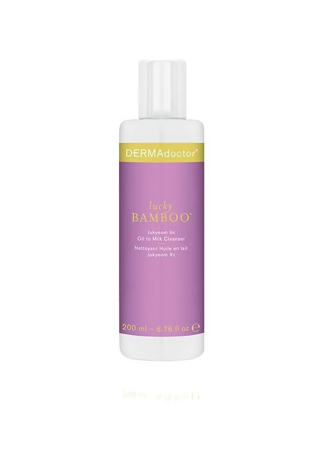 Lucky Bamboo Jukyeom 9x Oil-to-Milk Silky Skin Cleanser 200 ML - Image 1