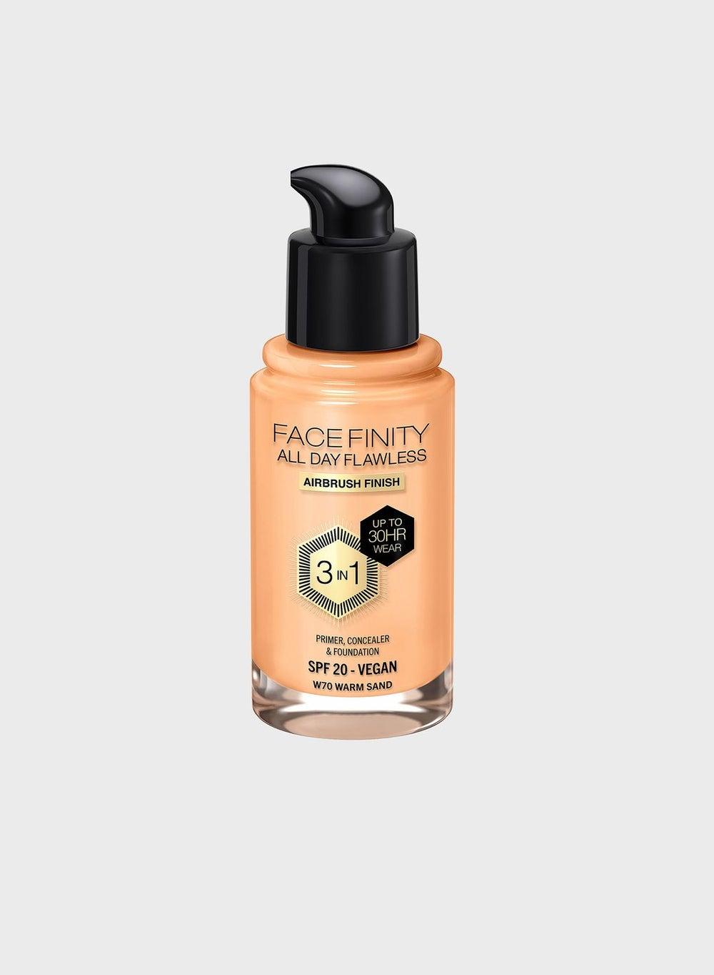 Facefinity All Day W70 Warm Sand, 30ml - Flawless Matte Finish - Image 1
