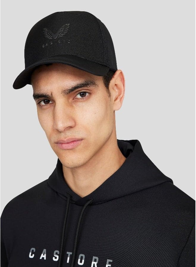 CASTORE CAA90149 Men's Sleek Black Performance Cap - Image 1