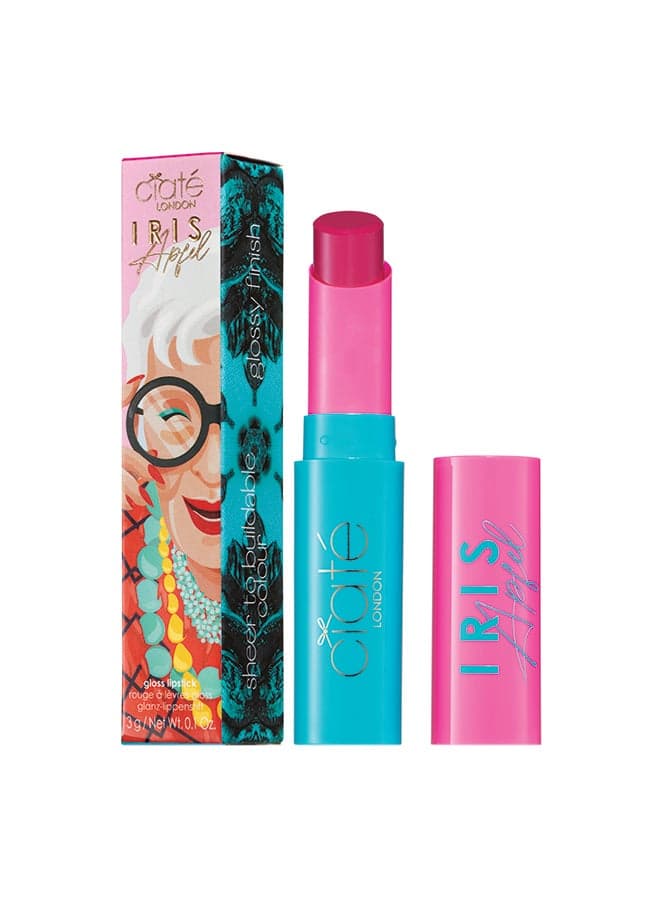 Iris Apfel Pink Lipstick: Bold & Vibrant Elegance - Image 1