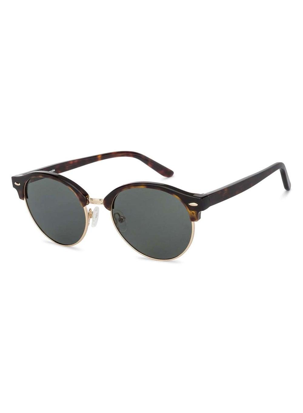 John Jacobs JJ S13089 Polarized Browline Sunglasses - Image 1