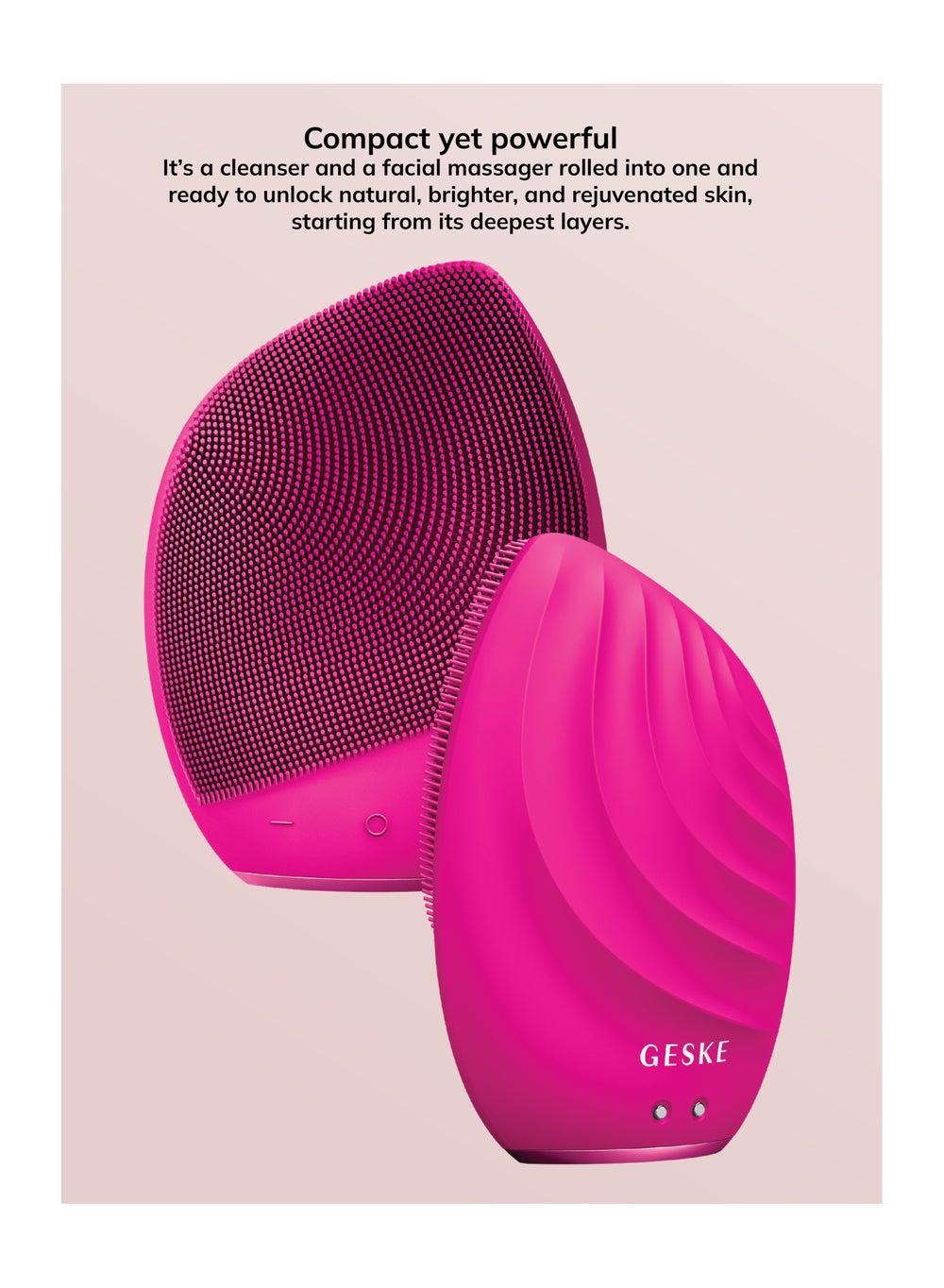 Radiant Skincare Set with Almond & Hazel, Vitamin E + Sonic Brush - Image 1