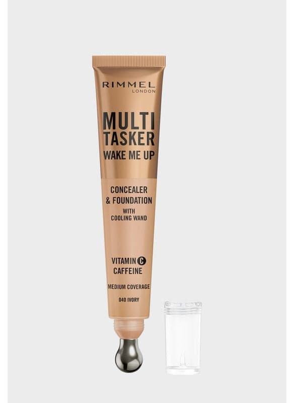 Rimmel Multi-Tasker Wake Me Up Concealer & Foundation - Ivory 40 - Image 1