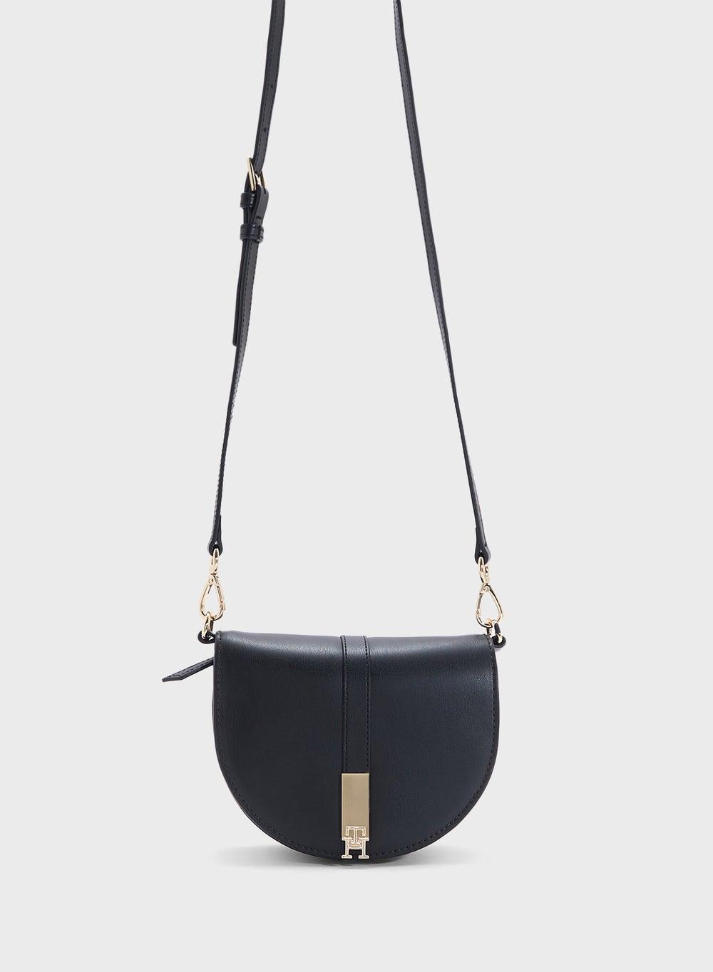 TOMMY HILFIGER Heritage Saddle Bag - Chic Elegance - Image 1