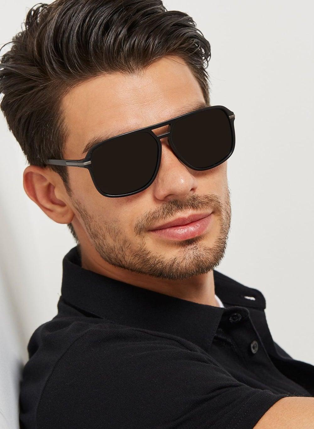 Seventy Five Oversize Retro Polarised Sunglasses for Men - Image 1