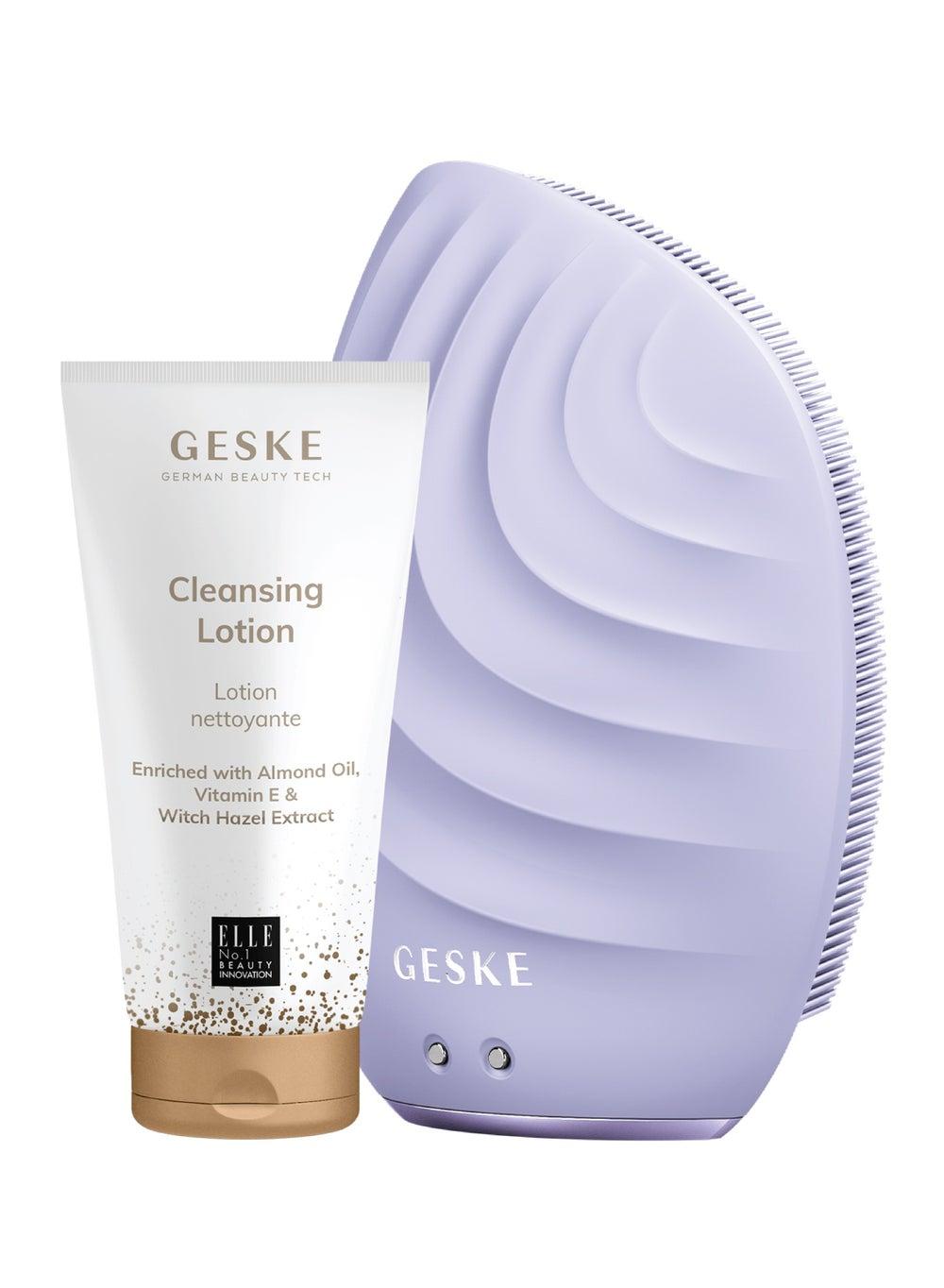 Geske Radiance Skincare Set with Sonic Facial Brush - Purple - Image 1