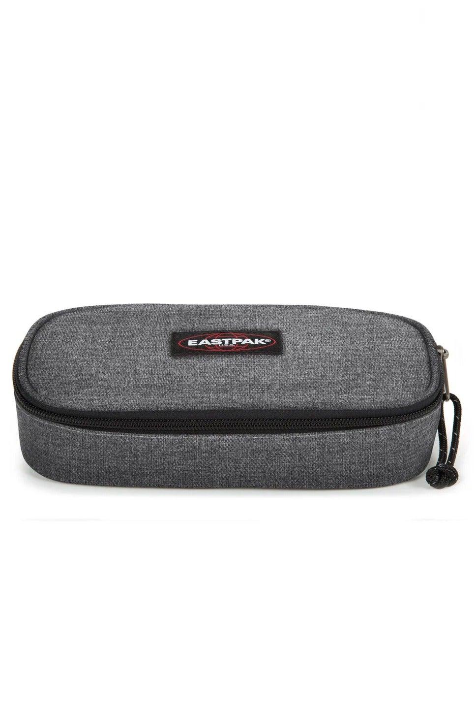 EASTPAK Oval Single Black Denim Pencil Case - Image 1