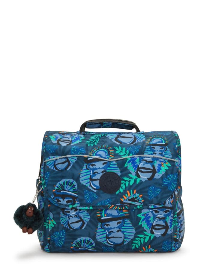 Kipling Codie S Blue Monkey Fun - Compact Backpack - Image 1