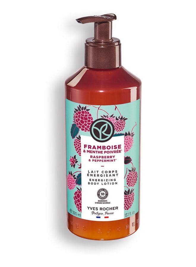 Raspberry & Peppermint Hydrating Body Lotion 390ML - Image 1