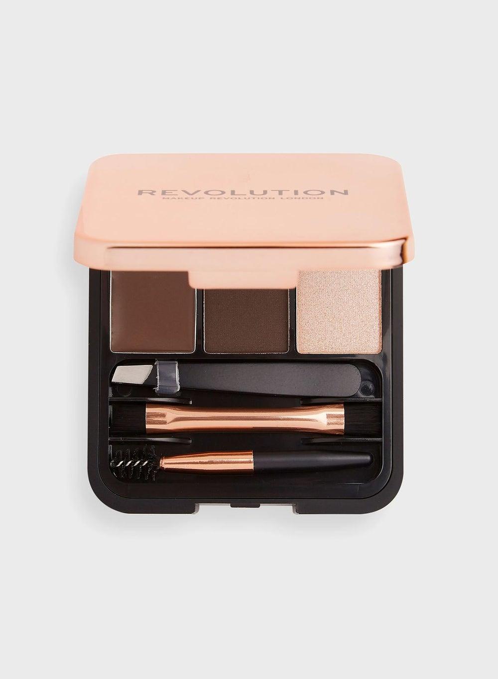 Revolution Dark Brow Sculpting Master Kit - Image 1