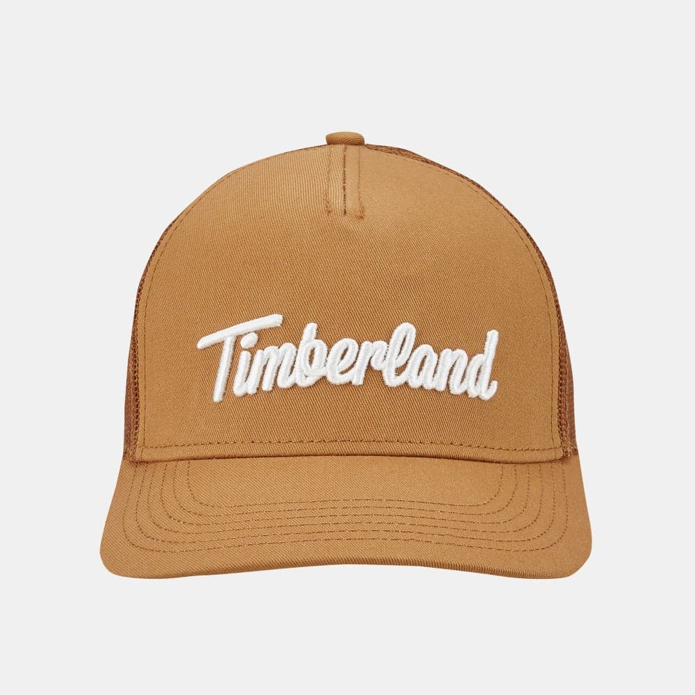 Timberland Men's 3D Logo Trucker Cap - Premium Comfort - Image 1