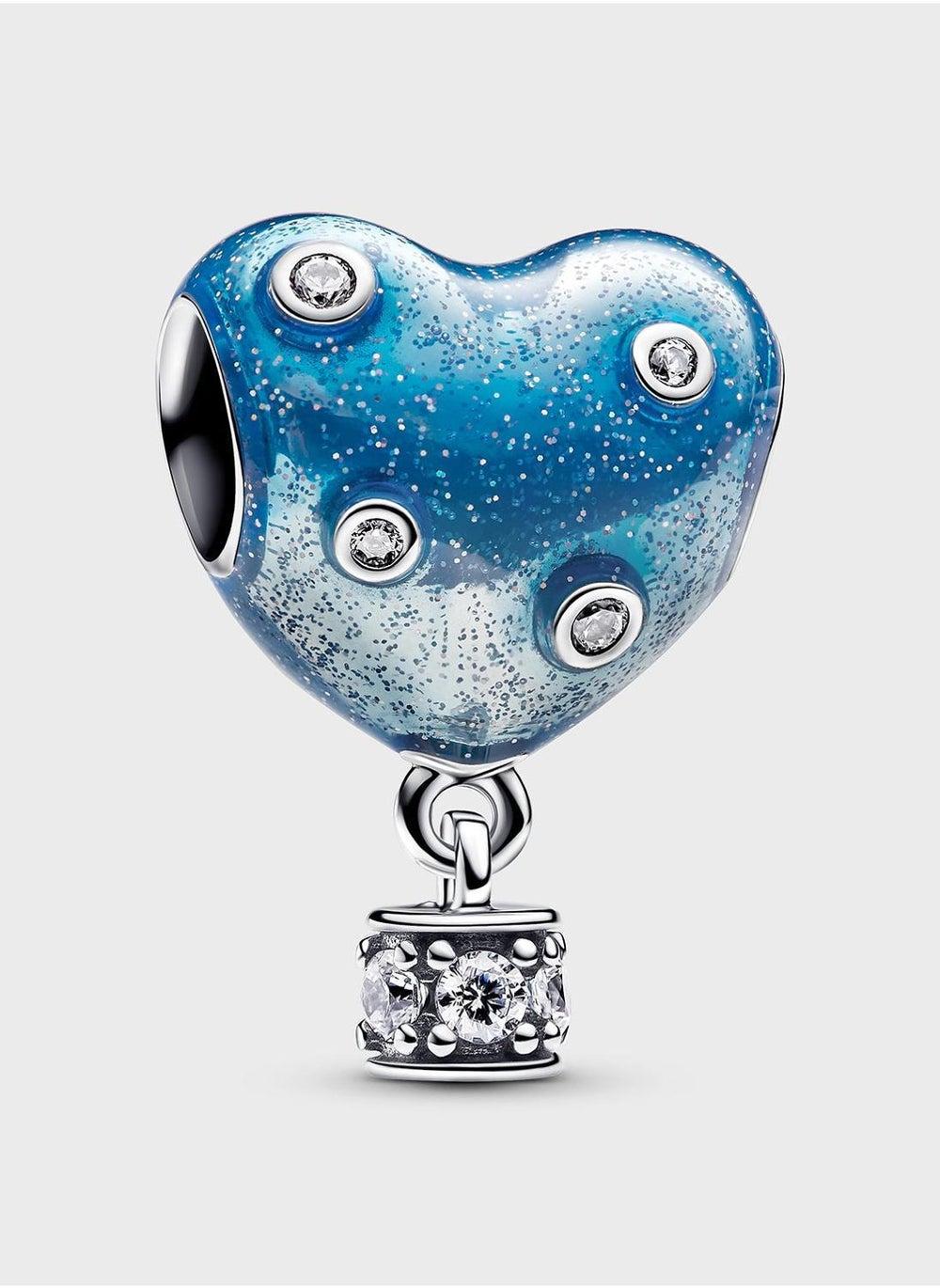 PANDORA Sterling Silver Heart Balloon Charm - Image 1
