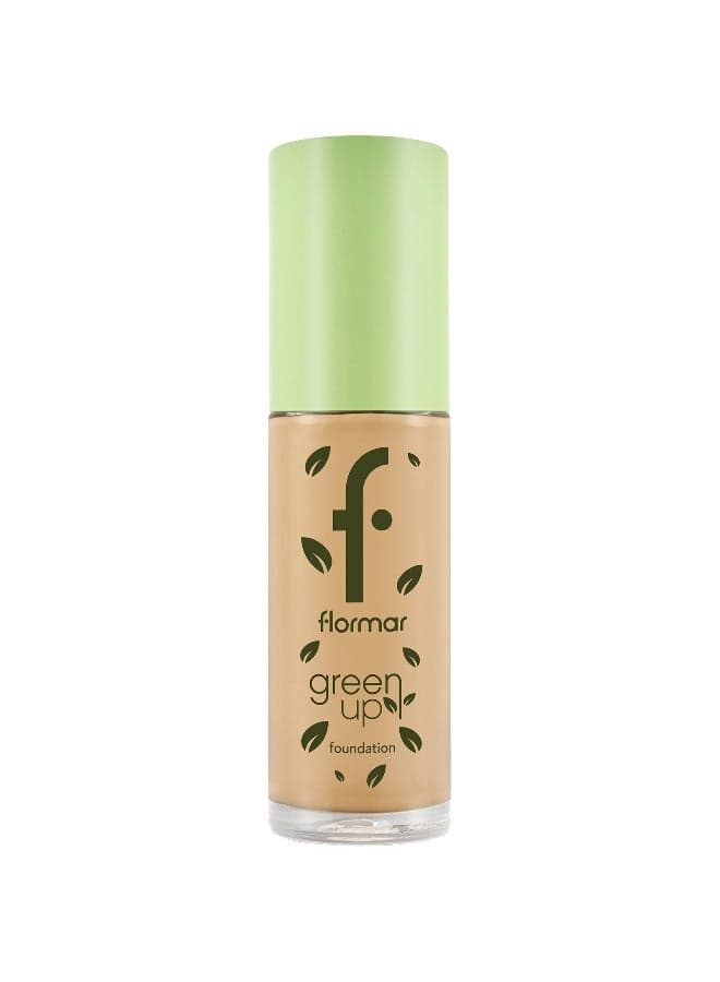 Green Up Foundation 070 Golden Honey - 87% Natural Origin - Image 1