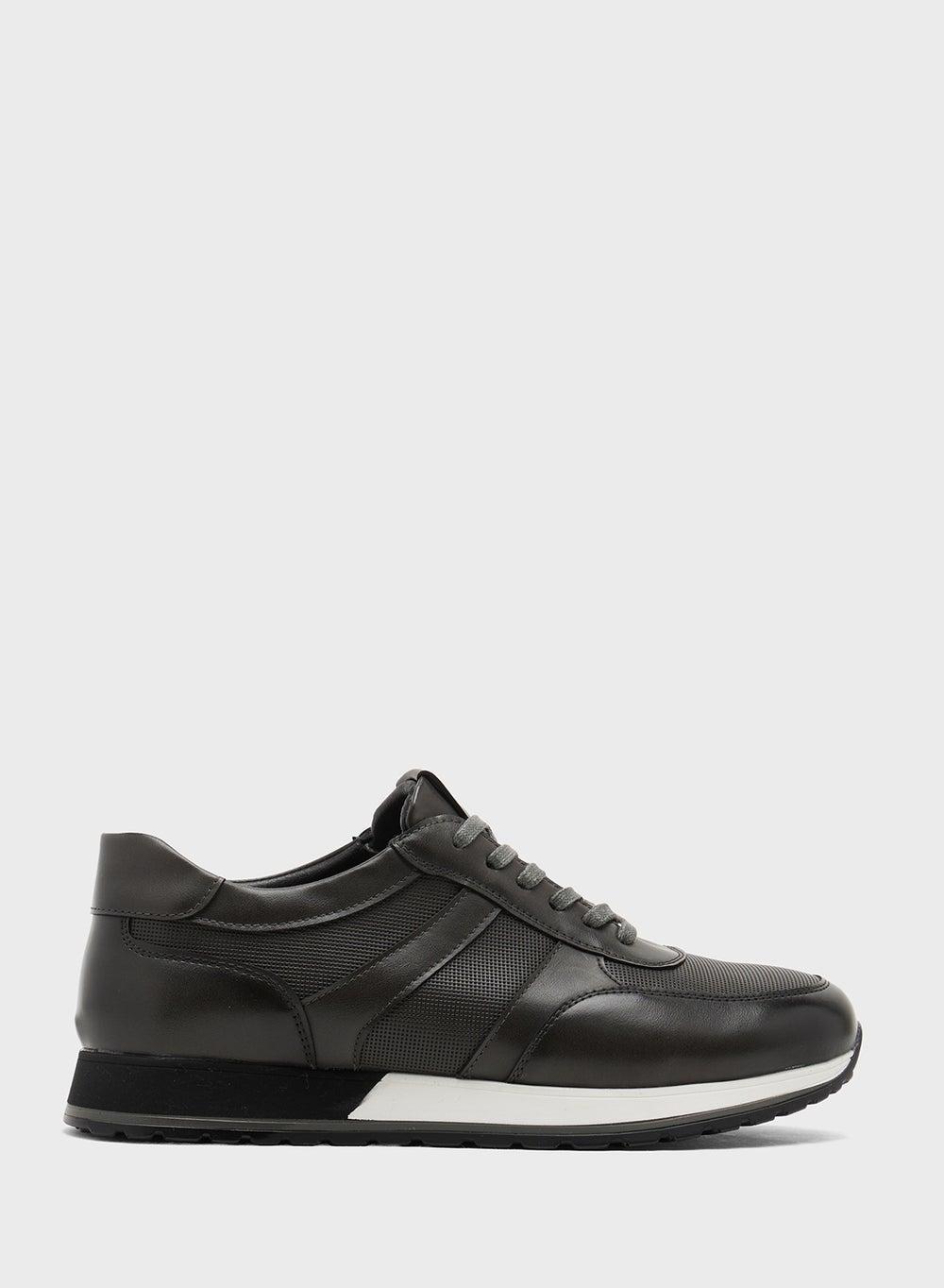 Gx3917 Grey Hybrid Casual Low-Top Sneakers - Image 1