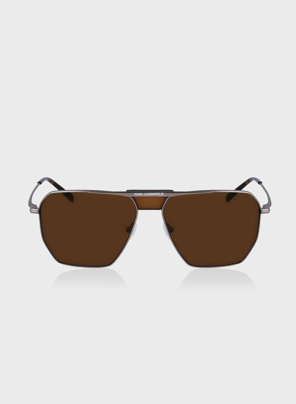 Karl Lagerfeld KL350S Hexagon Sunglasses – Men’s Elegance - Image 1