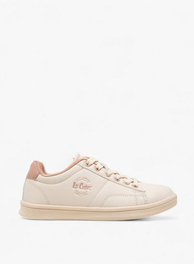 24K8758 Chic Beige Girls' Casual Sneakers - Image 1