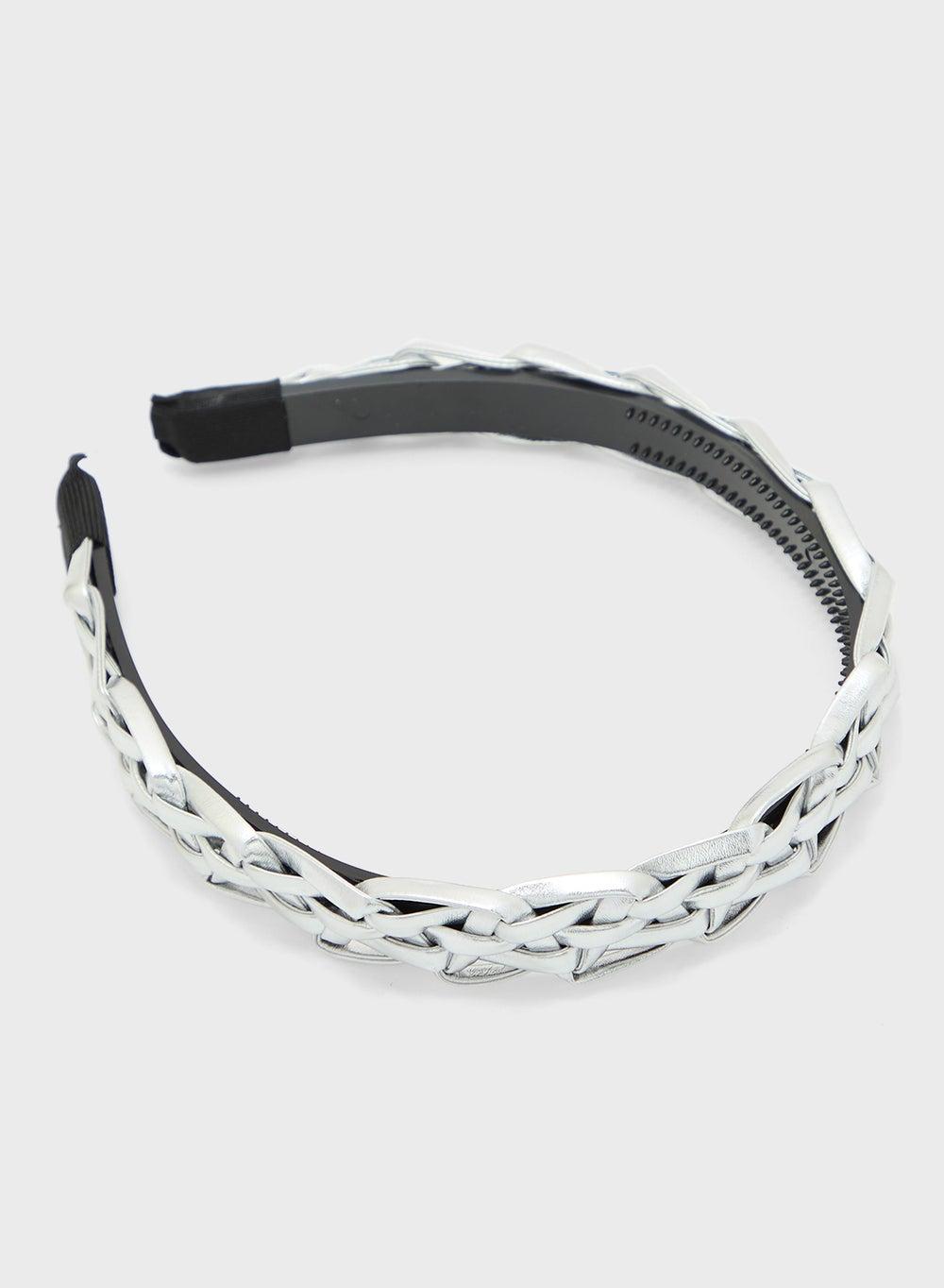 Ginger Weave Detail Elegance Headband for Women - Image 1