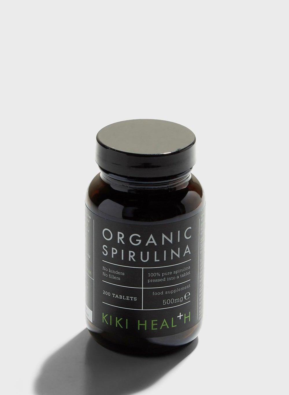 South India-grown Organic Spirulina - 200 Tablets - Image 1