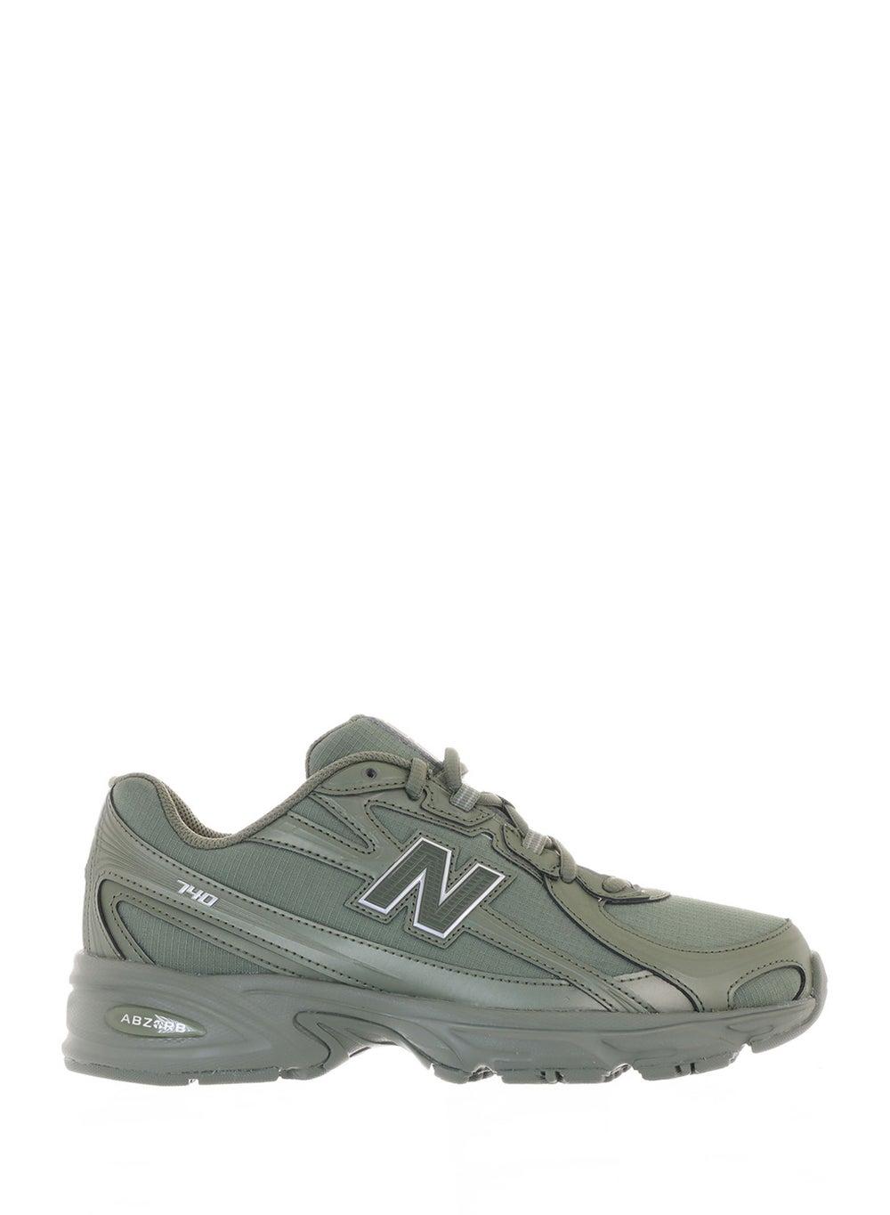 DARK OLIVINE 740 U740Rs2D Low-Top Lifestyle Sneakers - Image 1