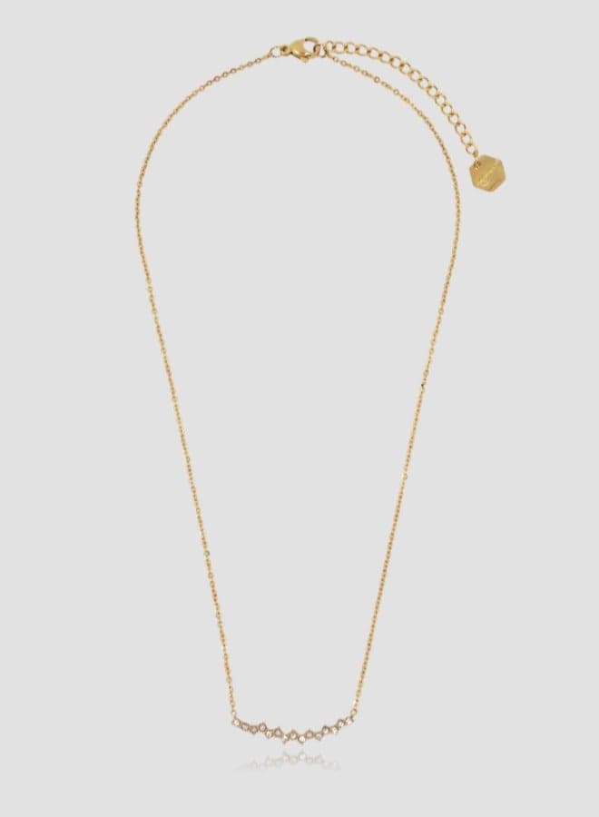 Lady Mauve Gold Altair Necklace – Elegance Reimagined - Image 1