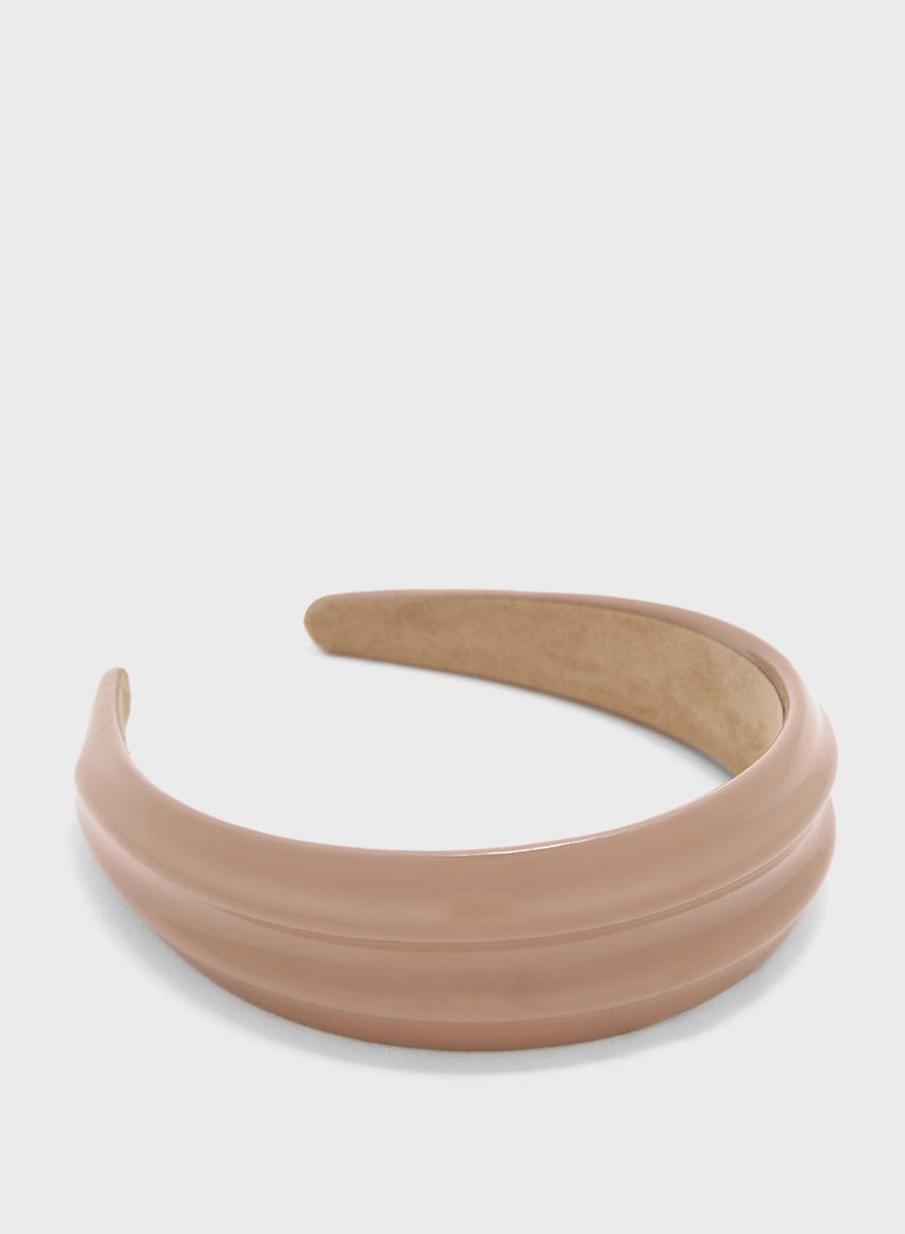 Ginger Luxe Padded Headband - Structured Elegance for Women - Image 1