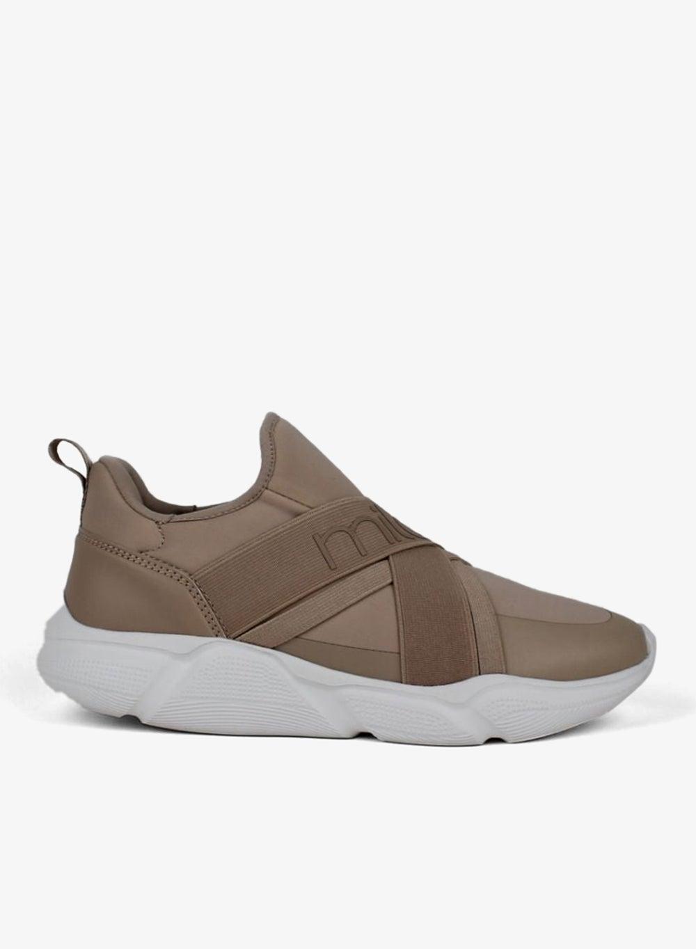 DABRIAN Milano Slip-On Sneakers in NUDE - Image 1