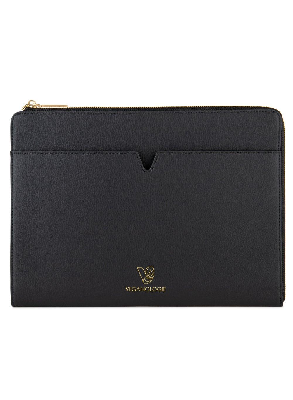 Veganologie Eden 11' Bamboo Tech Sleeve in Sleek Black - Image 1